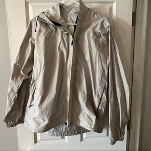 SOLD Mens Large Gray North Face Rain Jacket